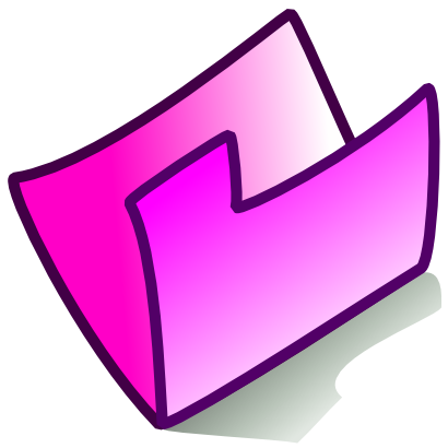 Download free pink folder icon